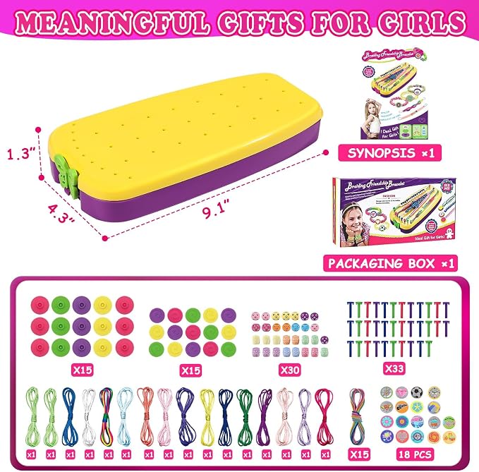 civan Friendship Bracelet Making Kit - Image 4