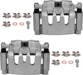 SCITOO 18B5077 18B5076 Rear Left & Right Disc Brake Calipers Assembly w/Bracket For Ford For F-250 Super Duty 2008-2012,For Ford For F-350 Super Duty 2008-2012