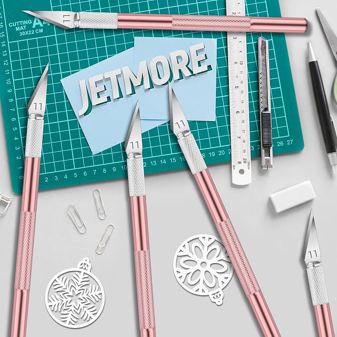 Jetmore 10 Pack Exacto Knife Set – Precision Craft Knife, Hobby Knife, and Art - Image 5