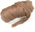 Kondoos Colored Natural Wool roving, 1 lb. Best Wool by Kondoosnaturalfibers