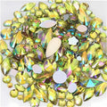 Mixed 1400pcs AB Colour Gems Jewels Flatback Rhinestones, Face Art Gem Jewel by Unknown