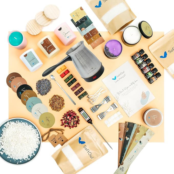 SoftOwl Premium Soy Candle Making Kit - Image 7