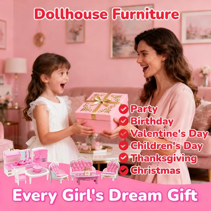 Dollhouse Furniture Set - Image 7