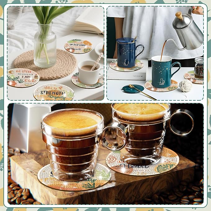 Christian Diamond Art Coasters - Image 6