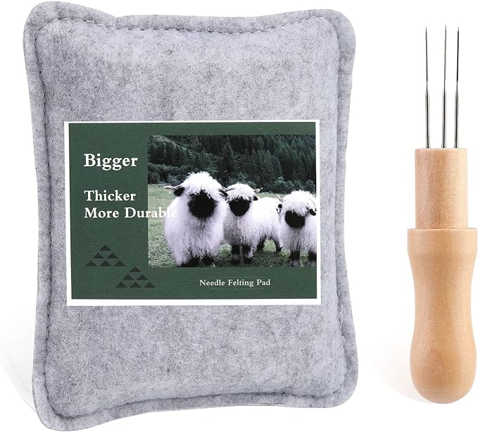 WONVOC Needle Felting Pad, Felting Kit, Needle Felting Mat by wonvoc