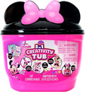 Disney Junior Minnie Mouse 5 in 1 Creativity Tub, 50-Piece Paint and Color by TaraToys