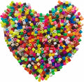 3000Pcs Beads Fuse Beads - 5mm Mixed Colors Melting Beads by Yowamho