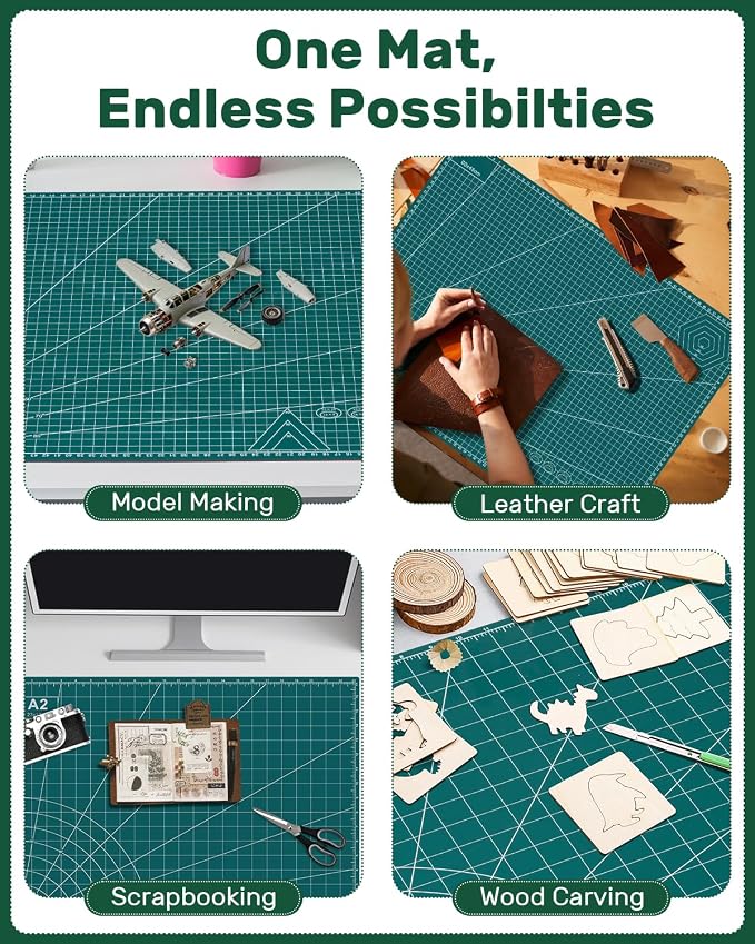 Self Healing Cutting Mat, Double-Sided Rotary Cutting Mat - Image 6