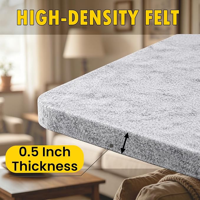 Wool Pressing Mat 17.8"x 3.8" 0.5 Inch Thick Ironing Board - Image 3