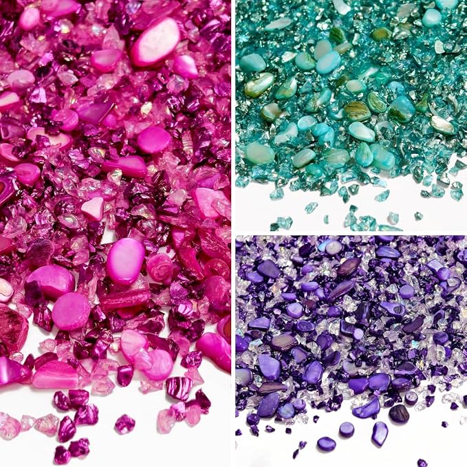Crushed Stone Sequin Set, 12 Colors, - Image 5