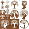 AFRTIEE Tree of Life Stencil Painting by AFRITEE