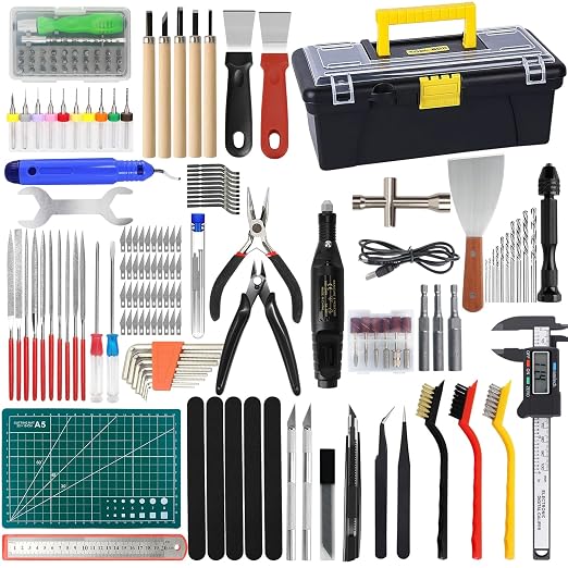 201PCS 3D Printer Tools Kit, 3D Printer Accessories by AOBOPLE