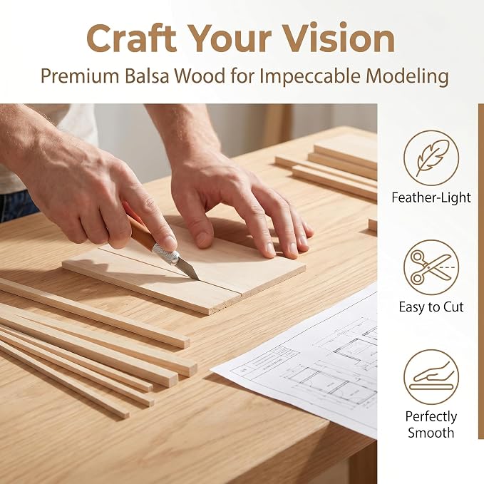 Premium Balsa Wood Craft Kit - Image 5