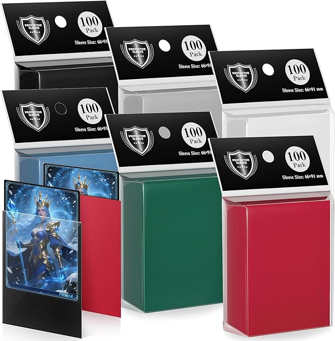 600 Pack MTG Card Sleeves, Matte Dual Card Sleeves by PROijeut