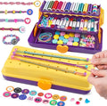 TingingYuli Friendship Bracelet Making Kit, 3-Layer Storage Box, Gift 6-12 | by Tingingyuli