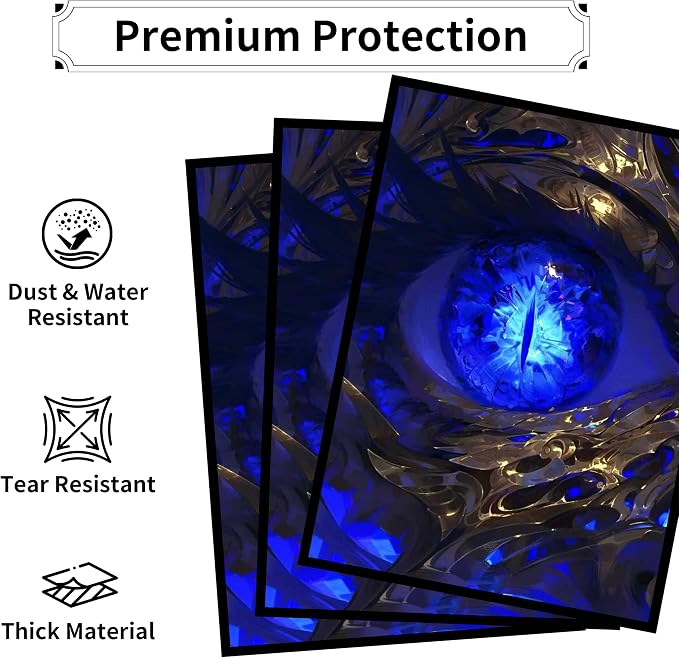 MTG Card Sleeves, Ultra Clear Front & Matte Finish Back - Image 4