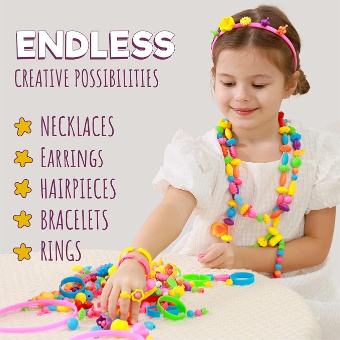 Orian Pop Beads Jewelry Making Kit - Image 8