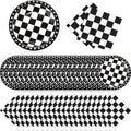 Zhehao 120 Pcs Disposable Paper Plates and Napkins Bulk Birthday Party by Zhehao