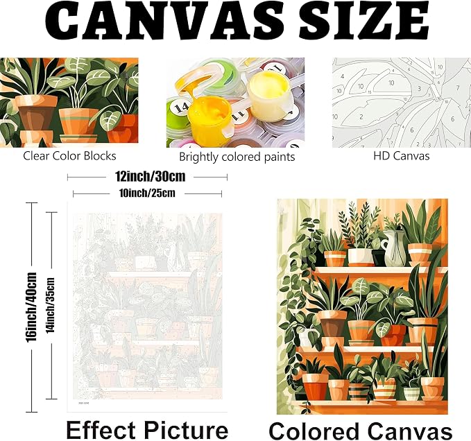 Hutarosl 4 Pack Paint by Numbers Kit - Image 6