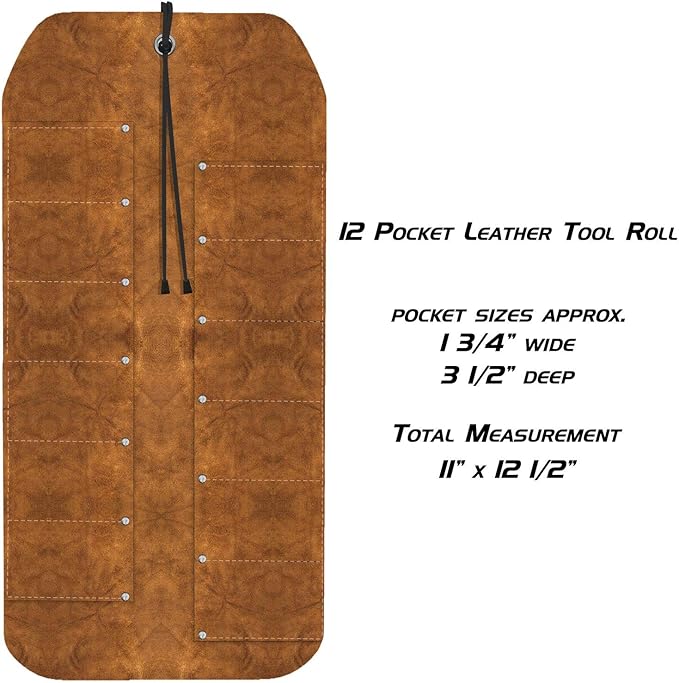 UJ Ramelson Pocket Leather Tool Roll
