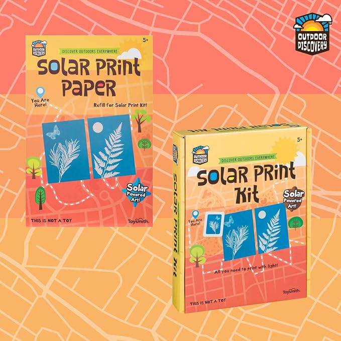Toysmith Outdoor Discovery Solar Print Kit Bundle - Image 2