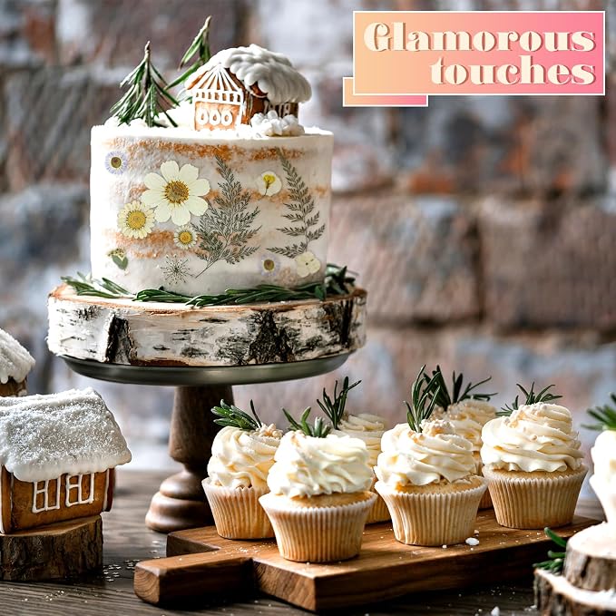 EBOOT 72 Pcs Dried Pressed Flowers - Image 3