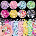 500-550PCS TINKRSTUFF Assorted 8 Mixed Colors Acrylic Beads by TINKRSTUFF
