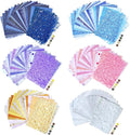 156Sheets Textured Scrapbook Paper & Mesh Fabric Assorted Set+30 Buttons by Unknown