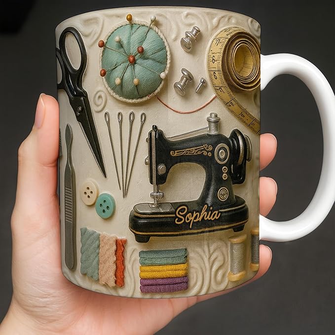 Personalized Coffee Mug with Custom Name, Ceramic Coffee Mug - Image 4