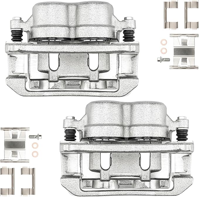 Torchbeam Front Brake Calipers Set for Ford Ranger 1995-2002, Ford Explorer 1995-2001, Mercury Mountaineer 1997-2001, Mazda B3000, Front Left and Front Right Calipers Replace # 18B4607+18B4606