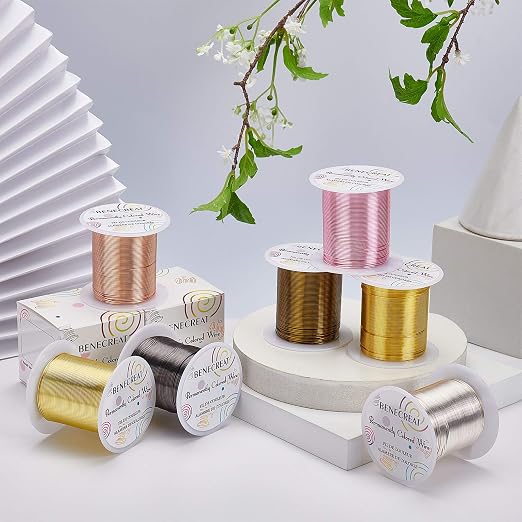 BENECREAT 20 Gauge 32 Yards Silver Jewelry Wire - Image 6