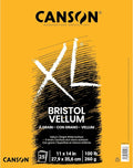Canson XL Series 100 lb. Vellum Bristol Pad, 25 Sheets/Pad by Unknown