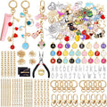 Wurosi 325Pcs Charms Lip Gloss Keychain Making Kit, Including 20 Keychain Clips by Unknown
