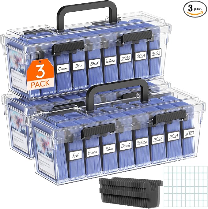 Lifewit Trading Card Storage Box fit by Lifewit