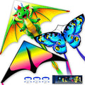 Kite for Ages 8-12, Single Line String Professional Kites for Beach and Outdoor by DoinFly