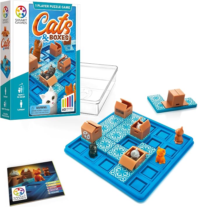 SmartGames Cats & Boxes Logic Puzzle Game by SmartGames