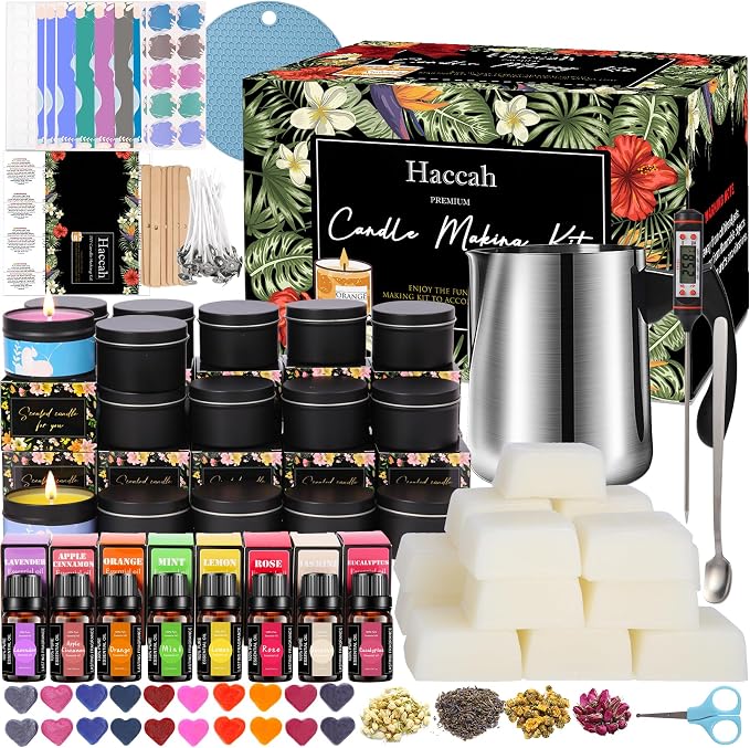 Complete Candle Making Kit, Candle Making Supplies, DIY Arts&Crafts Kits Gift by CandleMakingKits