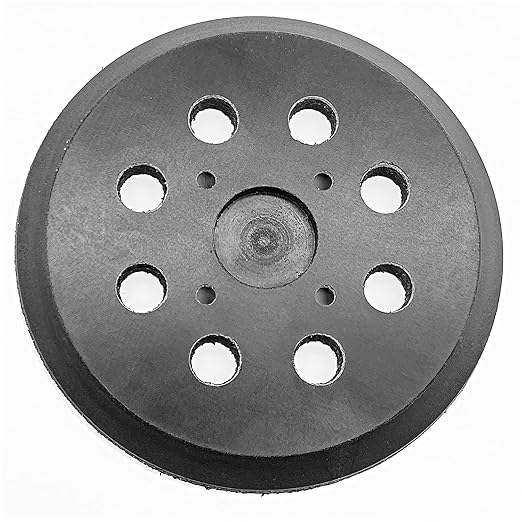 5 Inch 8 Hole Hook Replacement Pad for Ridgid OE# 300527002, Fit for Ridgid R2600 and R2601 Random Orbit Sander Backing Pad