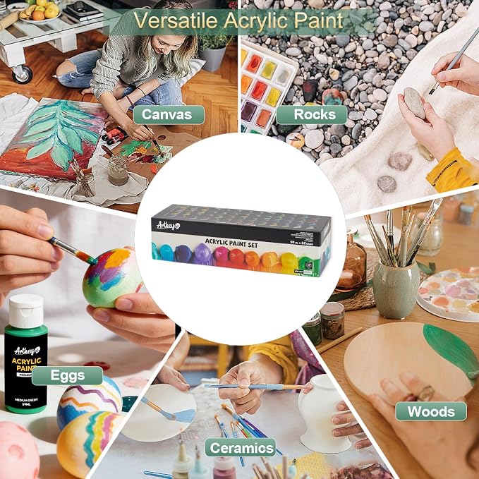 Artkey Acrylic Paint Set - Image 6