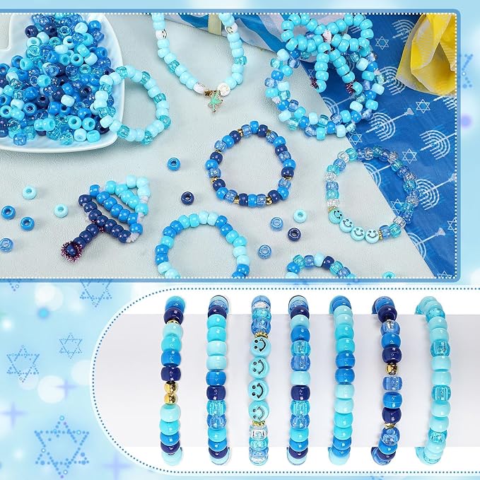 UPINS Blue Pony Beads - Image 5