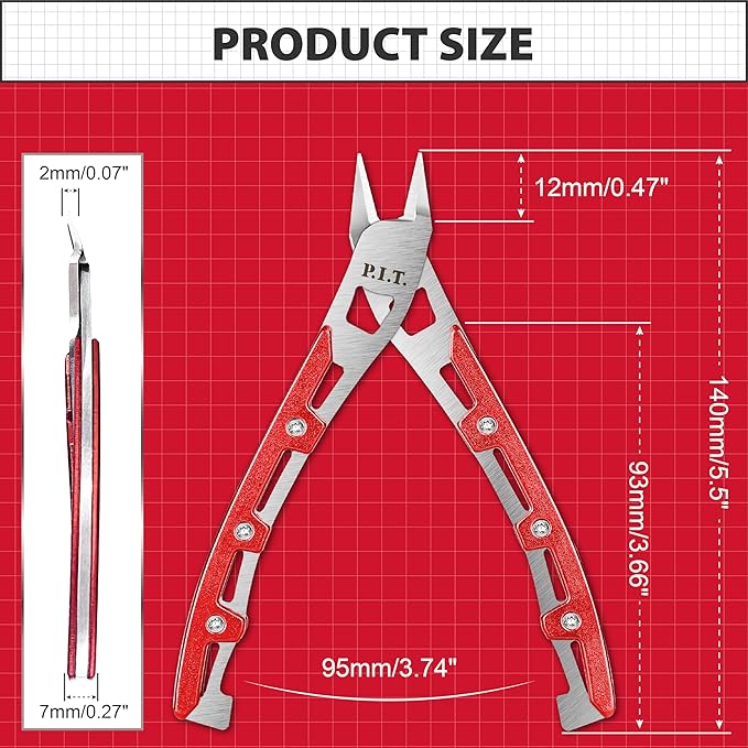 4PCs Wire Cutters,5.5'' Stainless Steel Flush Cutters,Side Cutters,Wire Snips,Flush Cut Pliers, Small Wire Cutters for Zip Tie,Jewelry Making,Plastic,Floral,Electrical,Craft,Artificial,Soft Copper