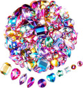 1200 Pcs AB Rhinestones for Bedazzling, Rainbow Effect Craft Gems for Crafting by Unknown