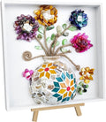 DIY Vase Mosaic Painting Kit, DIY Mosaic Arts and Craft Kits by Kssiaz