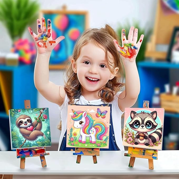 cviokrdu 4 Pack Paint by Numbers Kit - Image 4