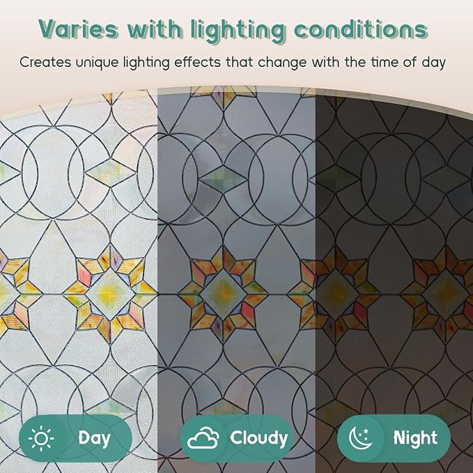 Oxdigi 3D Stained Glass Window Film - Image 7