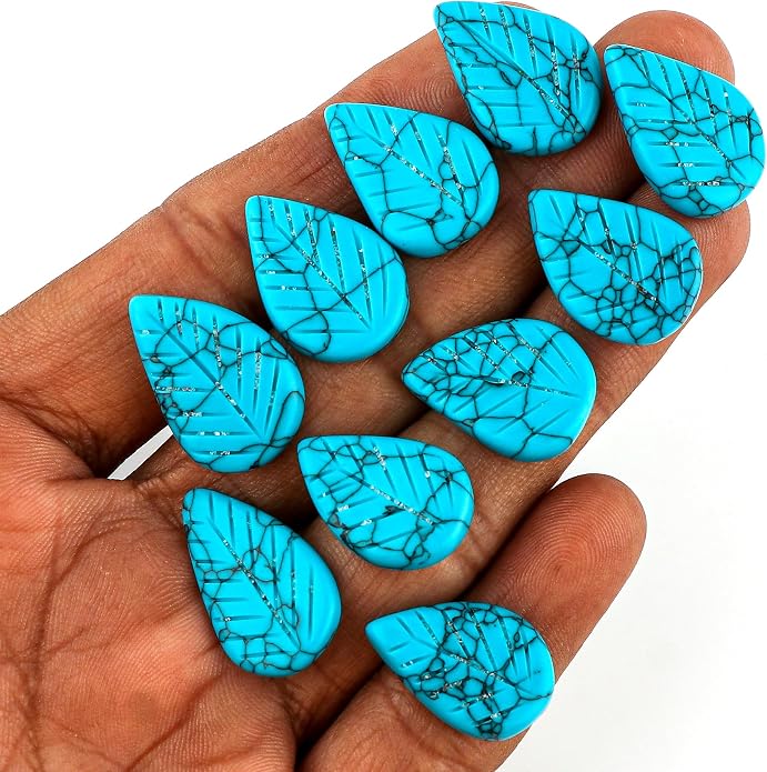 10pcs, Natural Gemstone Cabochon, Wholesale Assorted Flatback Crystals - Image 4