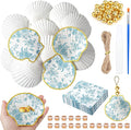 Gilprop 12 Pcs Large Scallop Shells by Gilprop