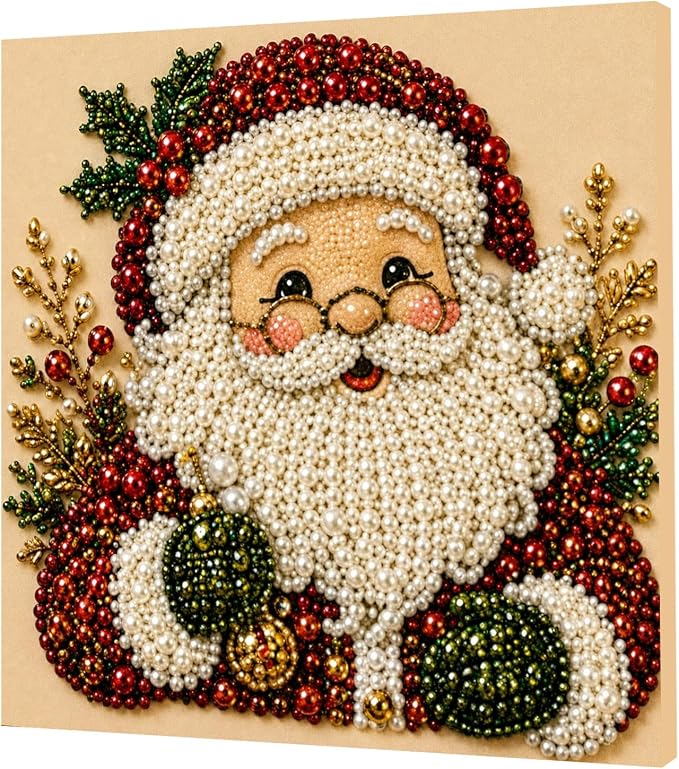 POETRYDRAW Christmas Decor Angel Pearl Art Kit - Image 2