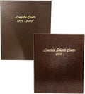 Dansco US Lincoln Cent Coin Album Two Volume Set 1909 – Date #7100 & #7104 by Unknown
