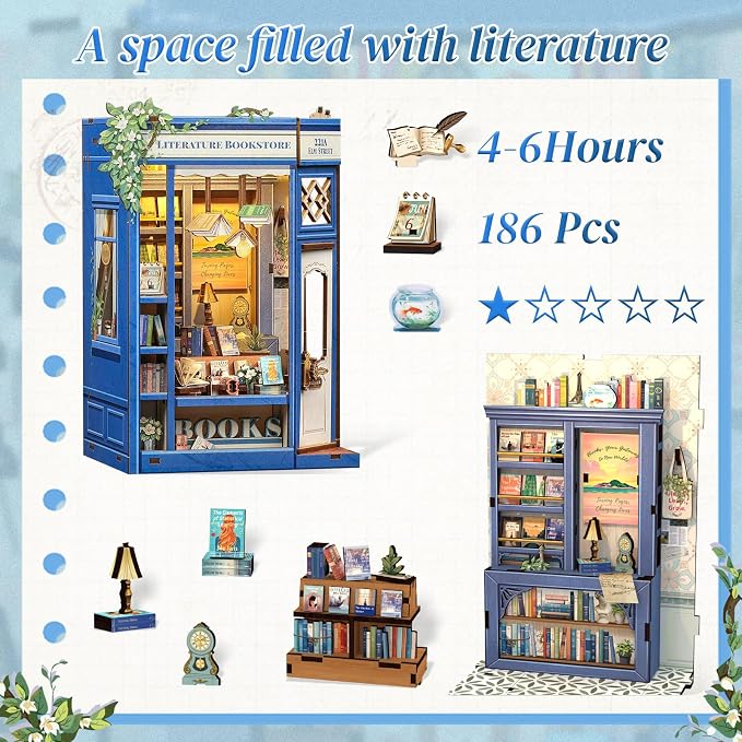 CUTEBEE Book Nook Kit - Image 2